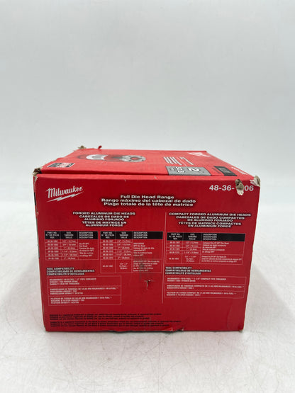 New Milwaukee 48-36-1006 Alloy NPT Forged Aluminum Die Head Power Tool Equipment (Copy)