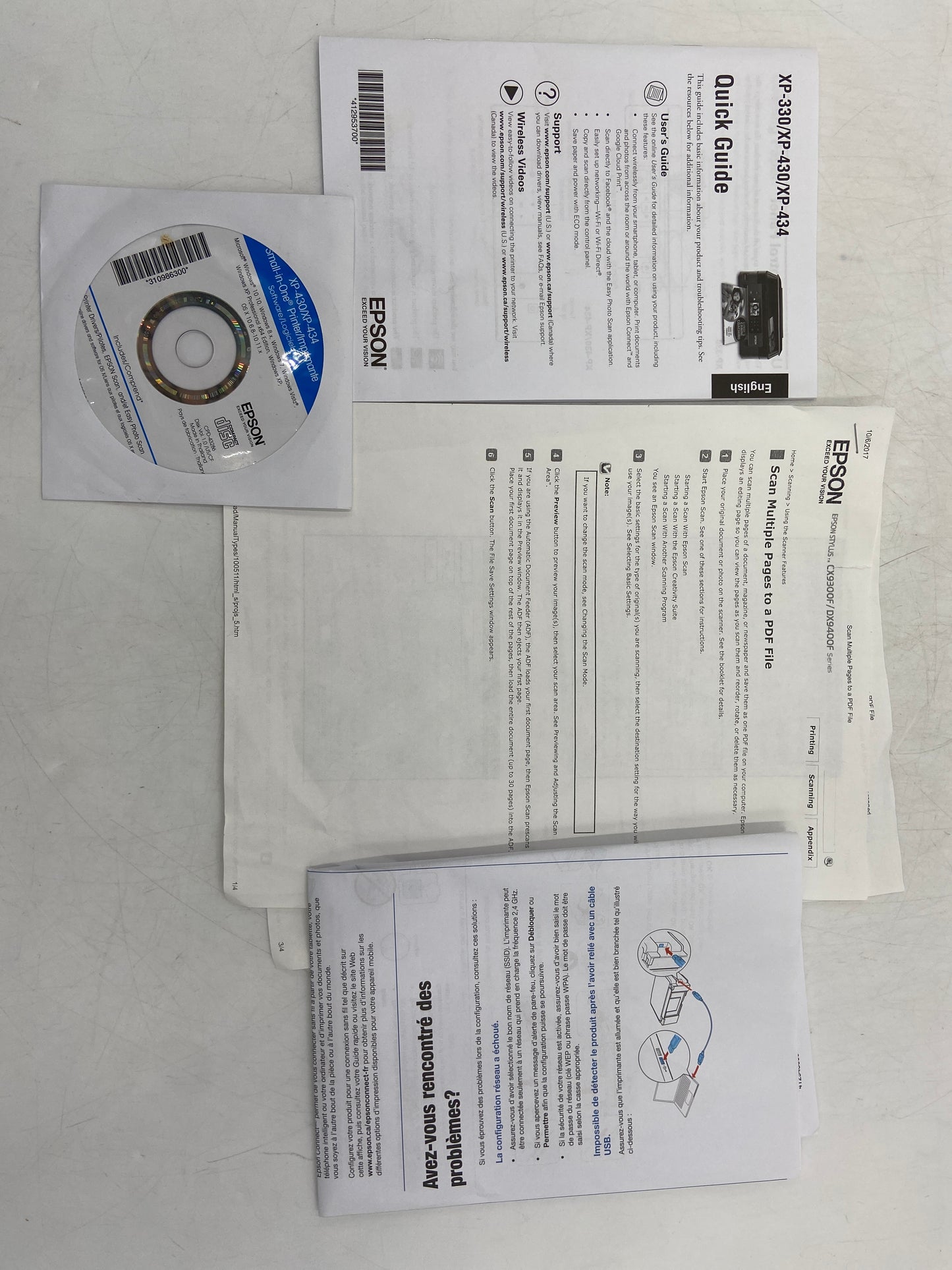 Epson Expression Home XP-430 Printer C11CE59201