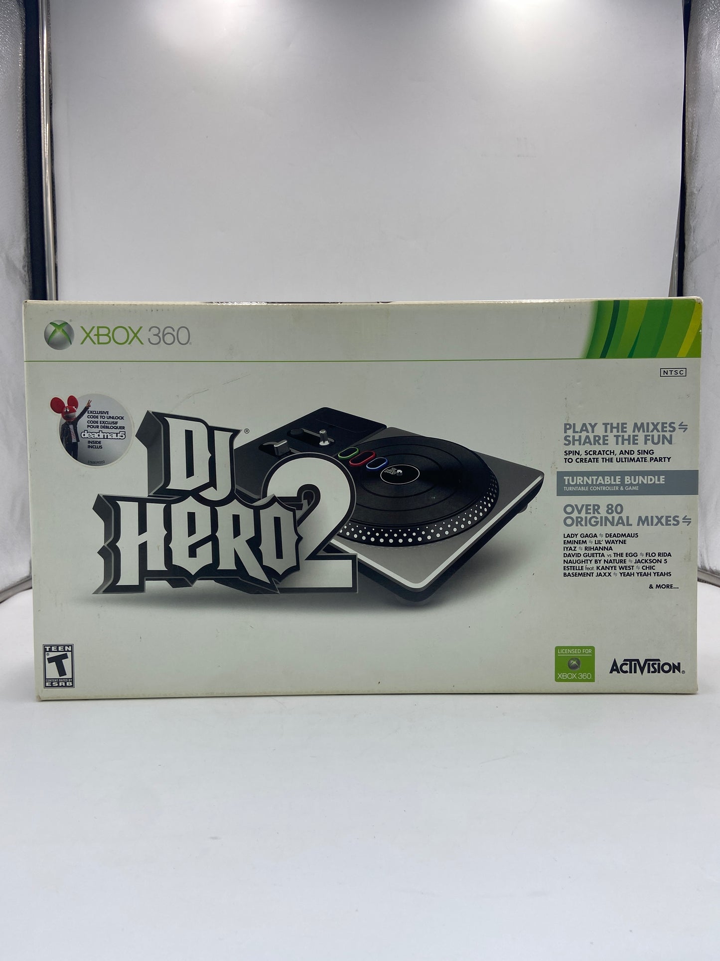 Microsoft DJ Hero 2 Black 96221