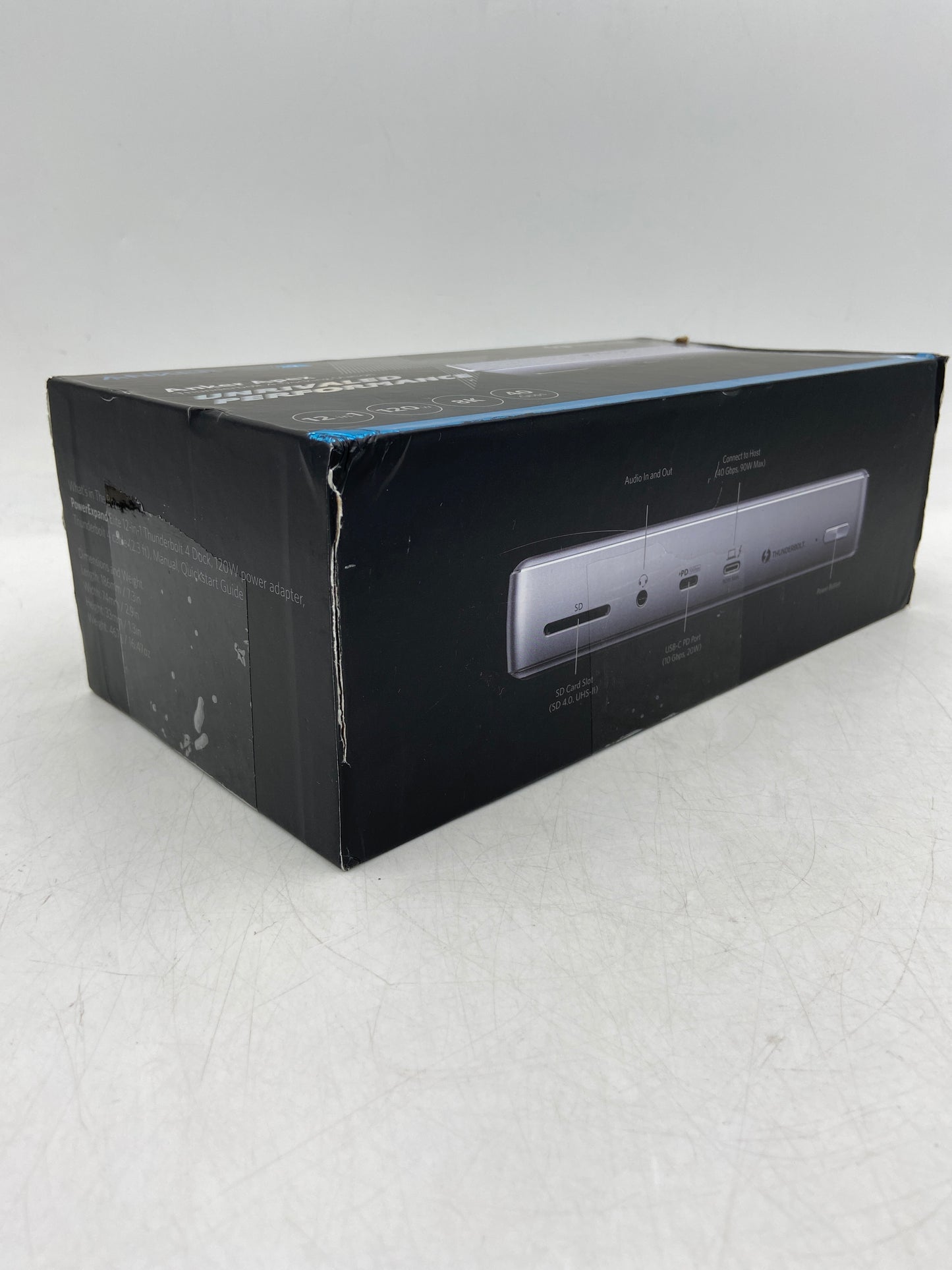 New Open Box Anker Anker Apex Series 7 Thunderbolt Docking Station A8397