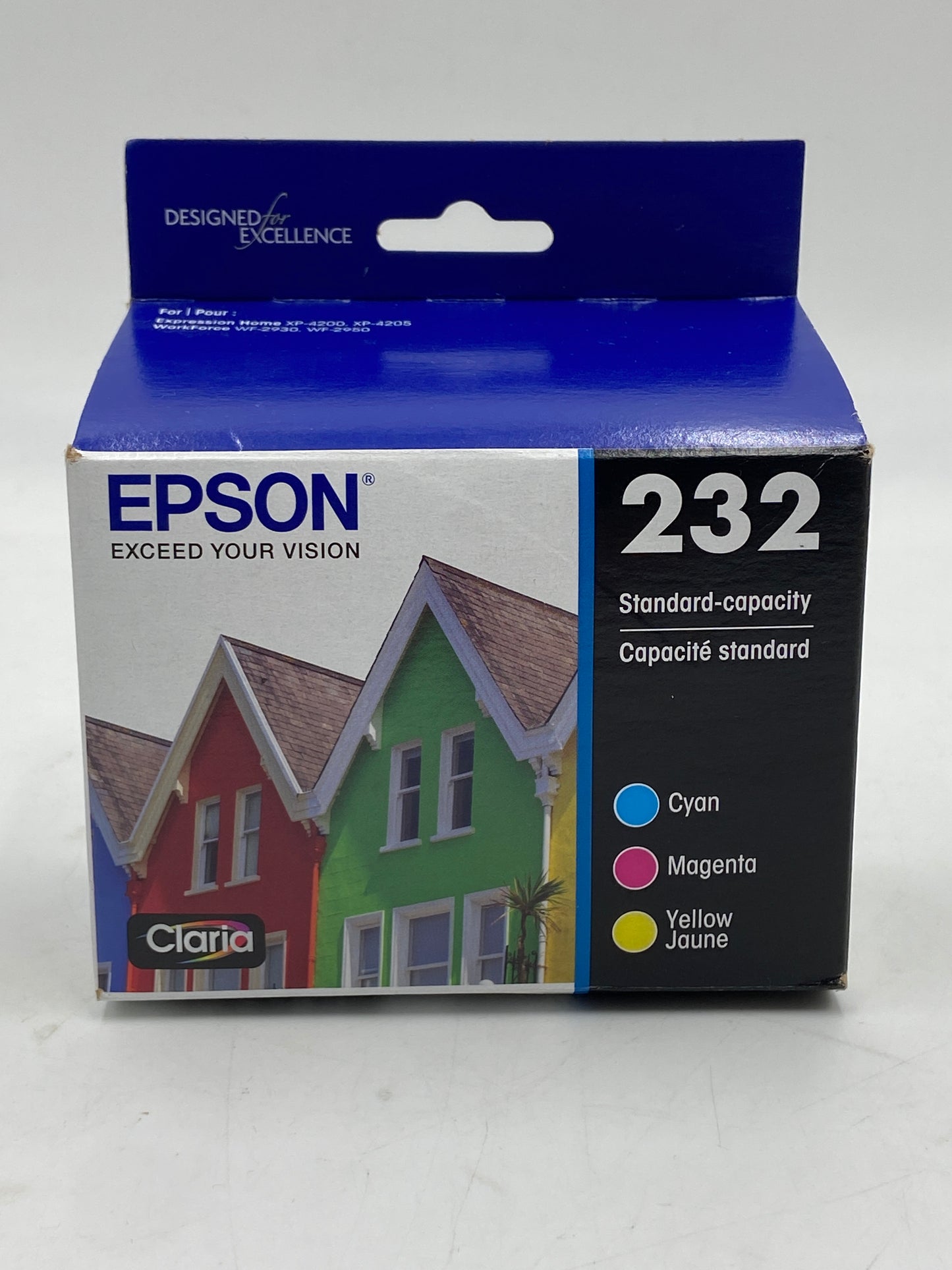 New Epson 232 Yellow, Cyan and Magenta Ink Cartridge