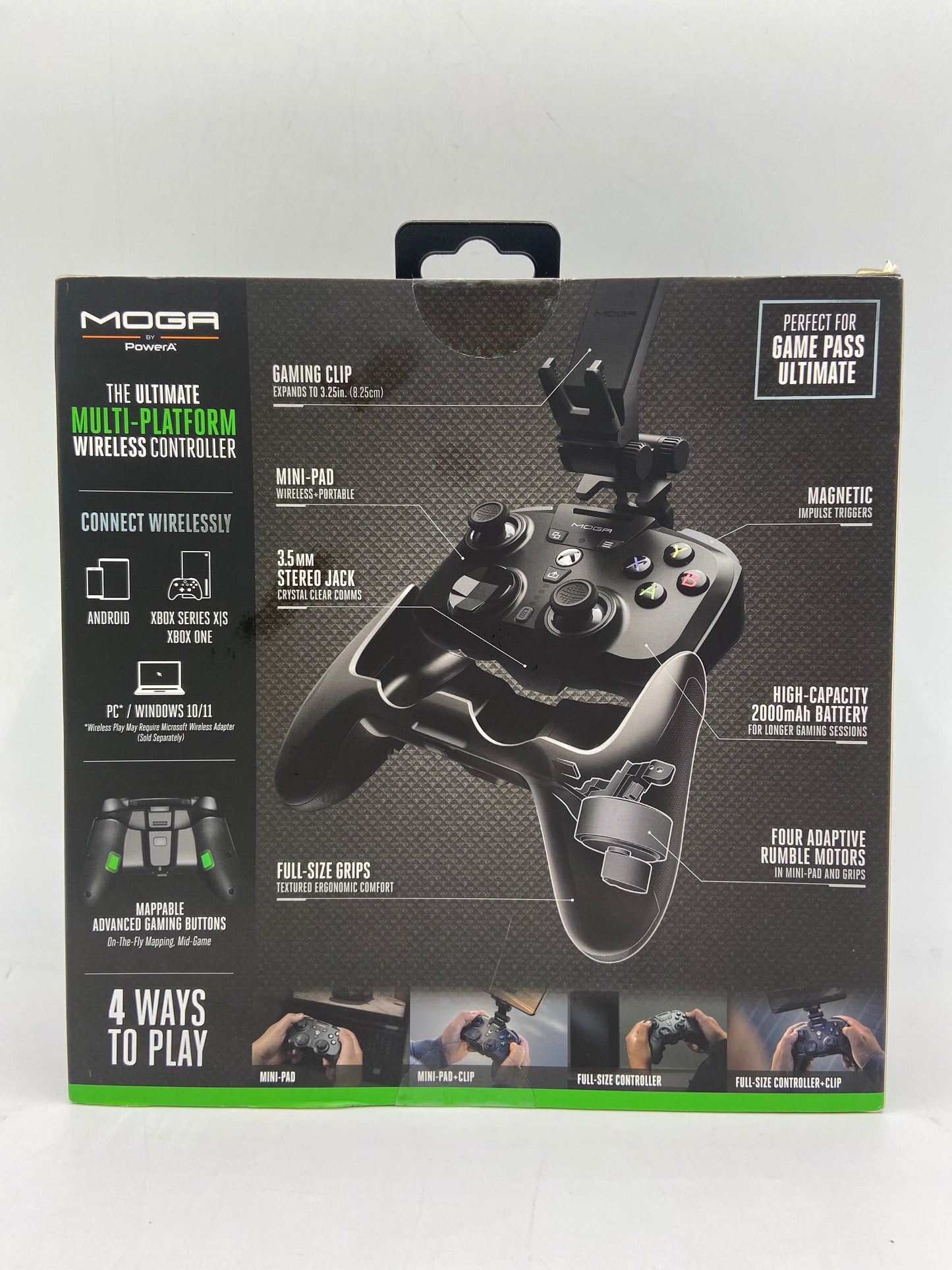 New MOGA BY PowerA XP-ULTRA MULTI-PLATFORM WIRELESS CONTROLLER 1526788-01