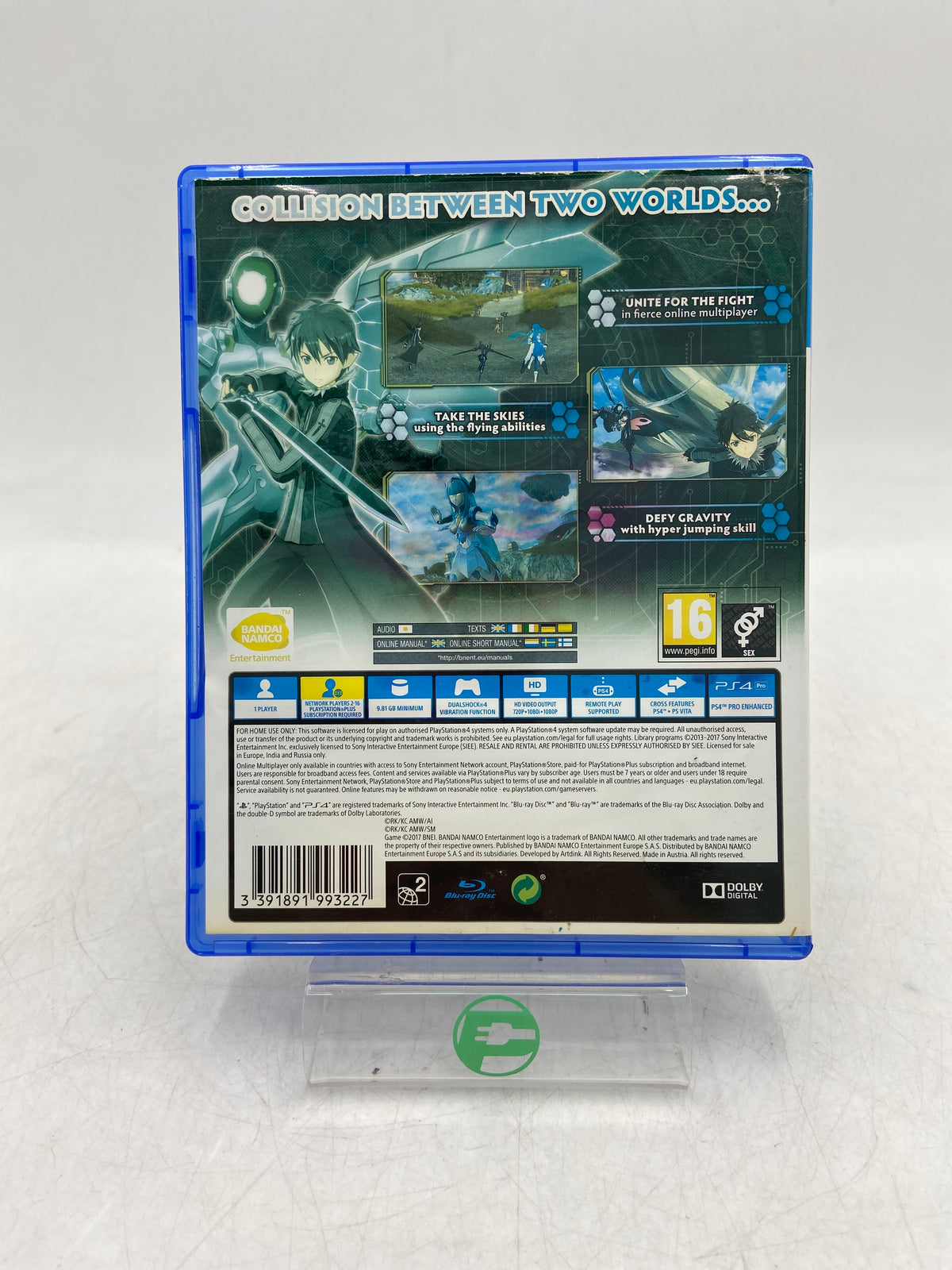 Accel World vs. Sword Art Online (Sony PlayStation 4 PS4, 2017)