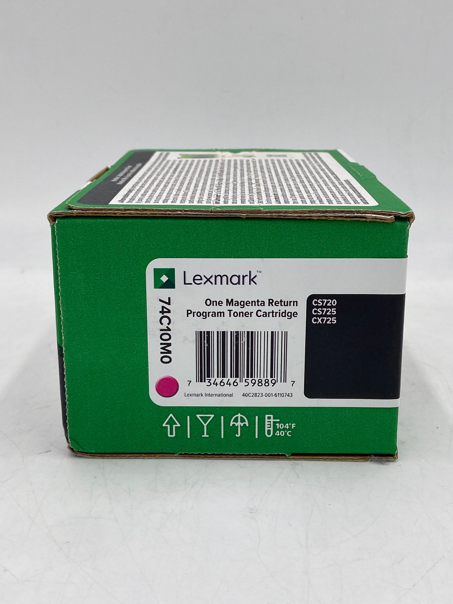 New Lexmark 74C10M0 CS720 Magenta Tone Cartridge