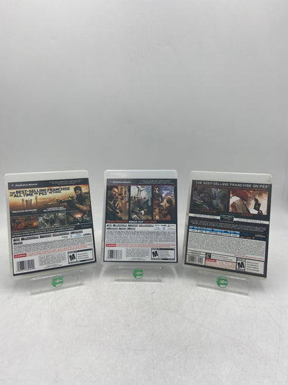 Lot of 3 Sony PlayStation 3 PS3 Games Black Ops Lot