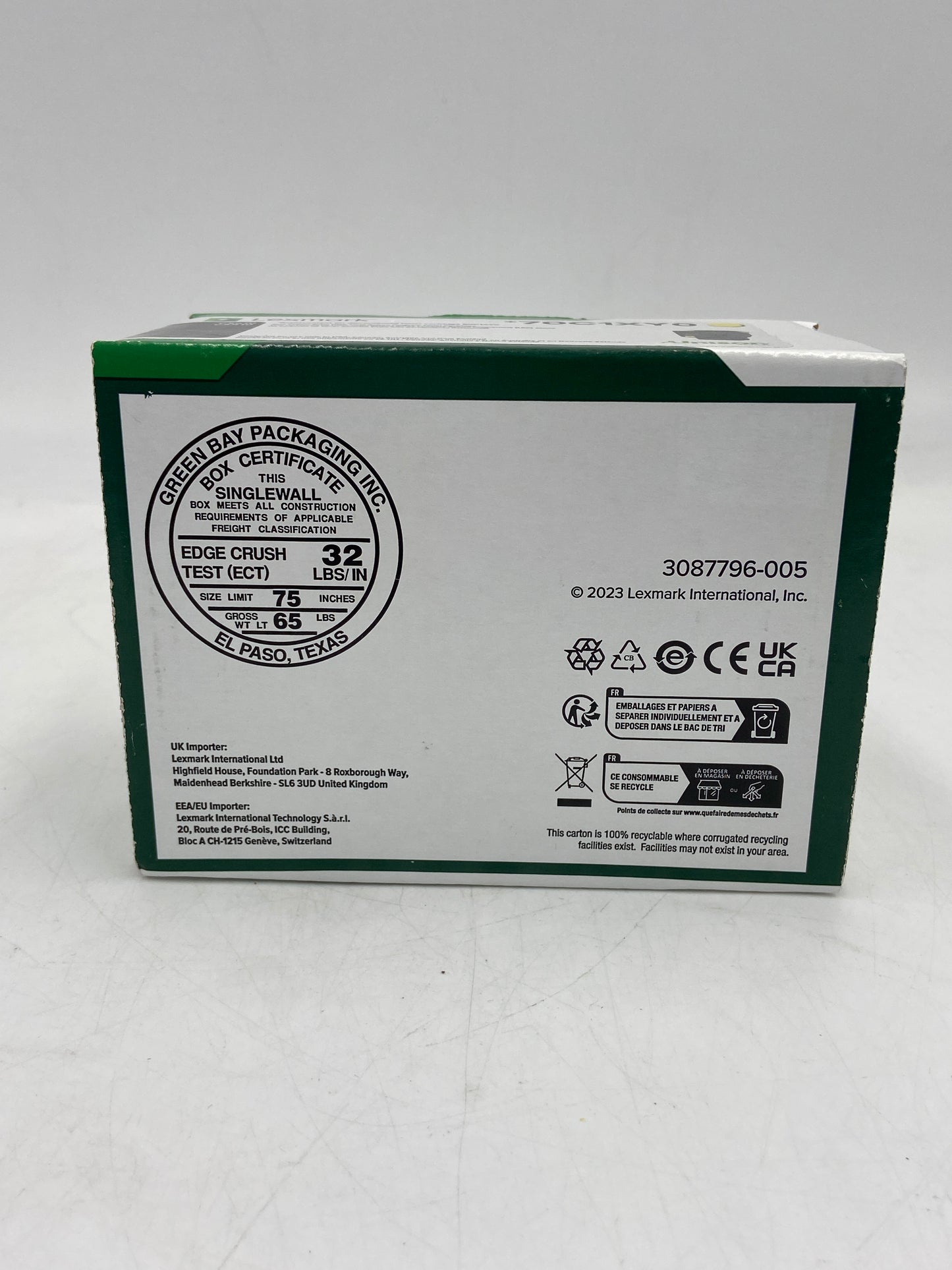 New Lexmark 70C1XY0 CS510 CX510 Yellow Toner Cartridge