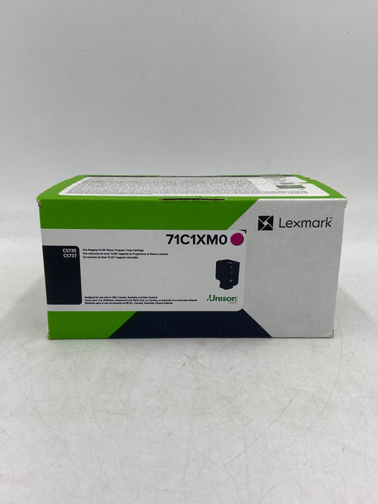 New Lexmark 71C1XM0 CS735 Magenta Toner Cartridge