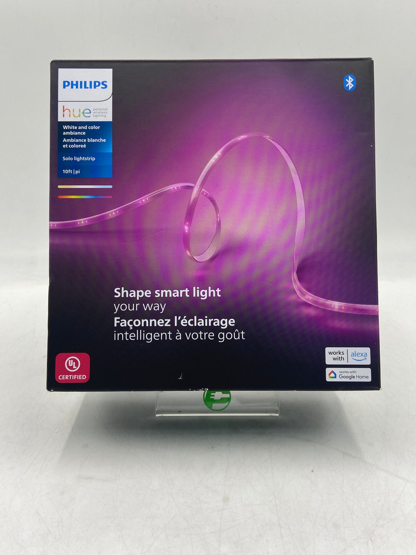 New Open Box Phillips Hue Solo 10ft Light Strip White and Color Ambiance LED Smart Light