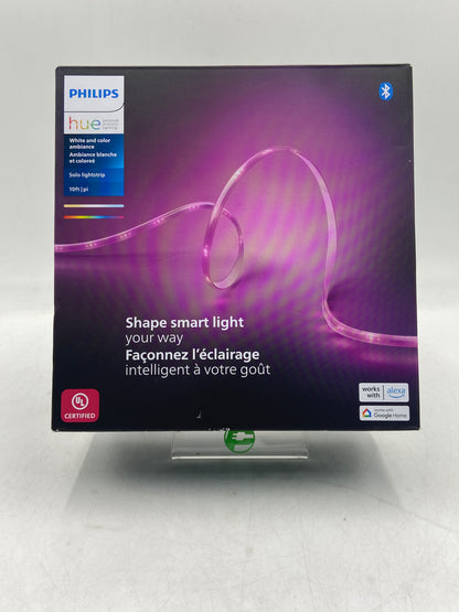New Open Box Phillips Hue Solo 10ft Light Strip White and Color Ambiance LED Smart Light