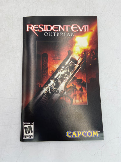 Resident Evil Outbreak (Playstation 2, 2003)