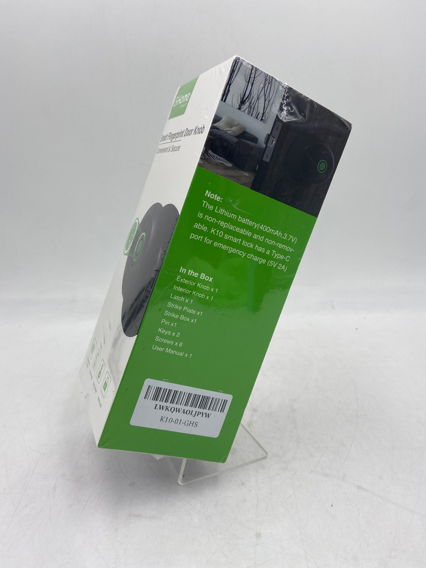 New GHome Smart Smart Fingerprint Door Knob K10