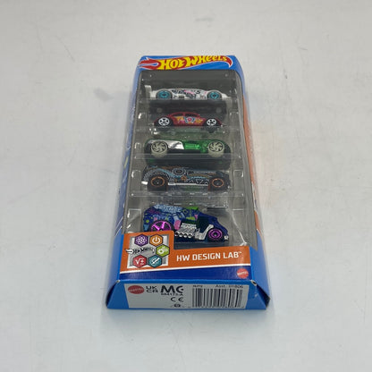 New Hot Wheels HW Design Lab 5-Pack HLY72