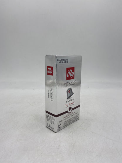 New Illy Intenso Bold Roast 100% Arabica Aluminum Coffee Capsules 10-Pack