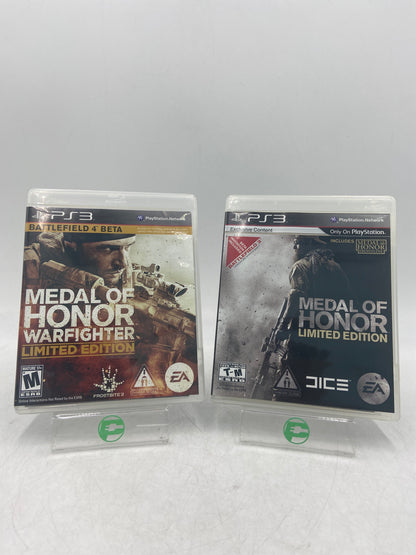 Lot of 2 Sony PlayStation 3 PS3 Games Medal Of Honor Lot
