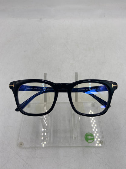New Tom Ford TF 5870-B 001 Shiny Black Designer Eye Glasses 5870-B