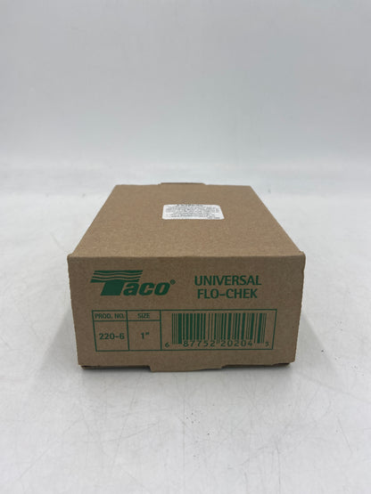 New Taco 1" NPT Cast Iron Universal Flo-Check 220-6