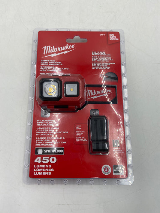 New Milwaukee 2104 Headlamp