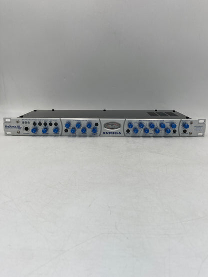 PreSonus EUREKA Audio Channel Strip Preamp Compressor Equalizer EUREKA