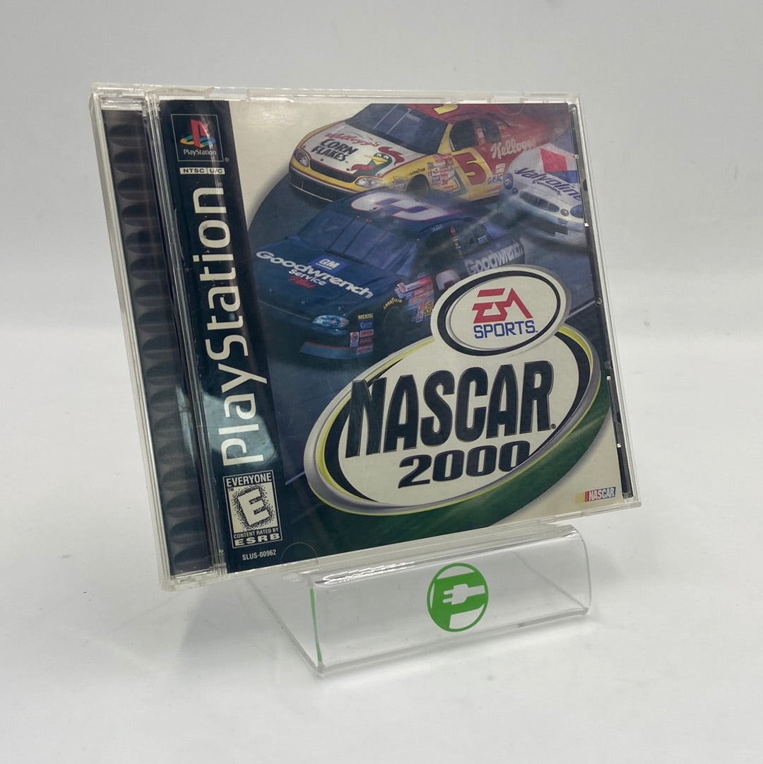 NASCAR 2000 (Sony PlayStation 1 PS1, 1999)