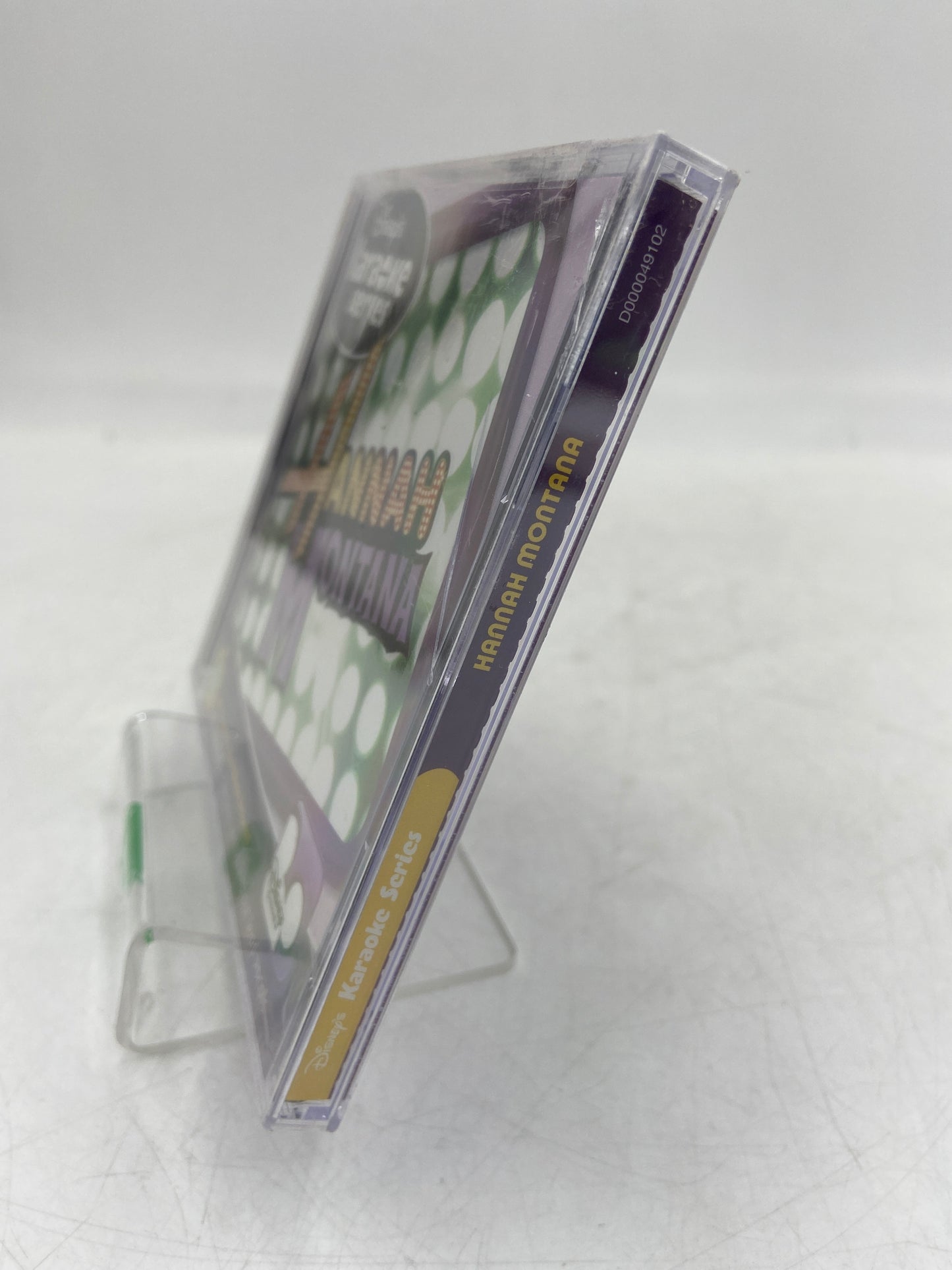 New Disney's Karaoke Series: Hannah Montana (Walt Disney Records, 2007) CD + Graphics, Lyrics Book