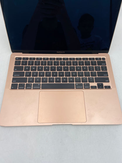 Broken 2020 Apple MacBook Air 13.3" i3 1.1GHz 8GB RAM 256GB Rose Gold A2179