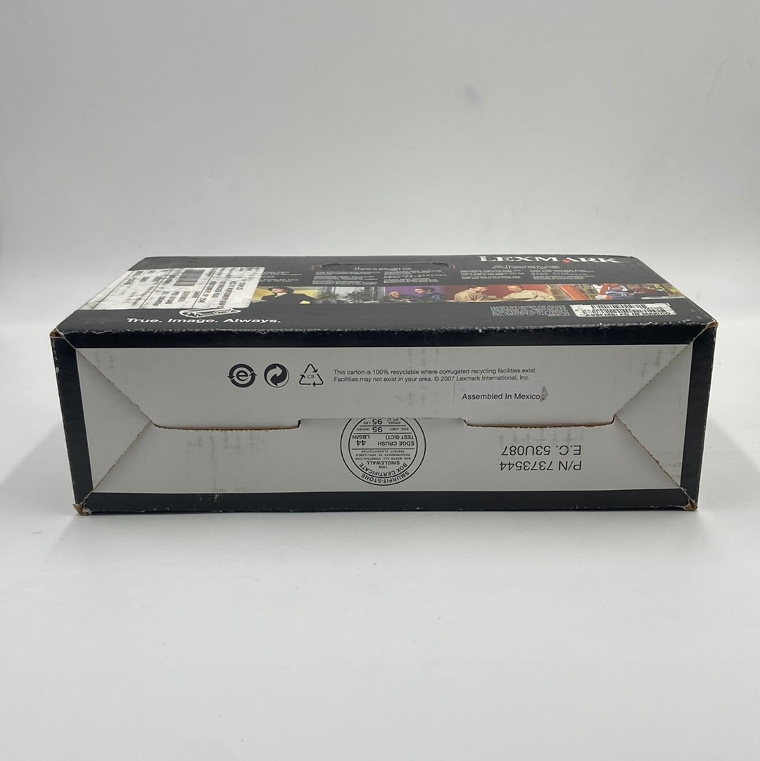 New Open Box Lexmark 12A7405 Black Toner Print Cartridge