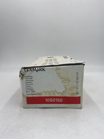 New Open Box Water Damaged Box Lexmark E210 Black Toner Print Cartridge 10S0150