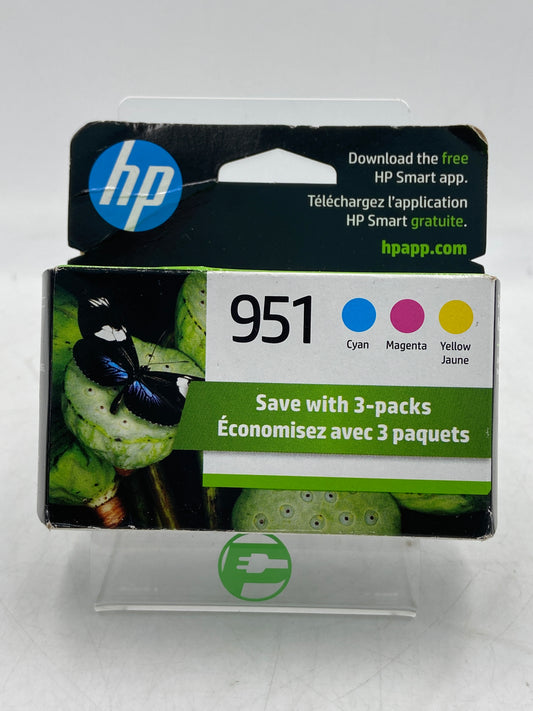 New HP 951 CR314FN Yellow, Cyan and Magenta Ink Cartridge