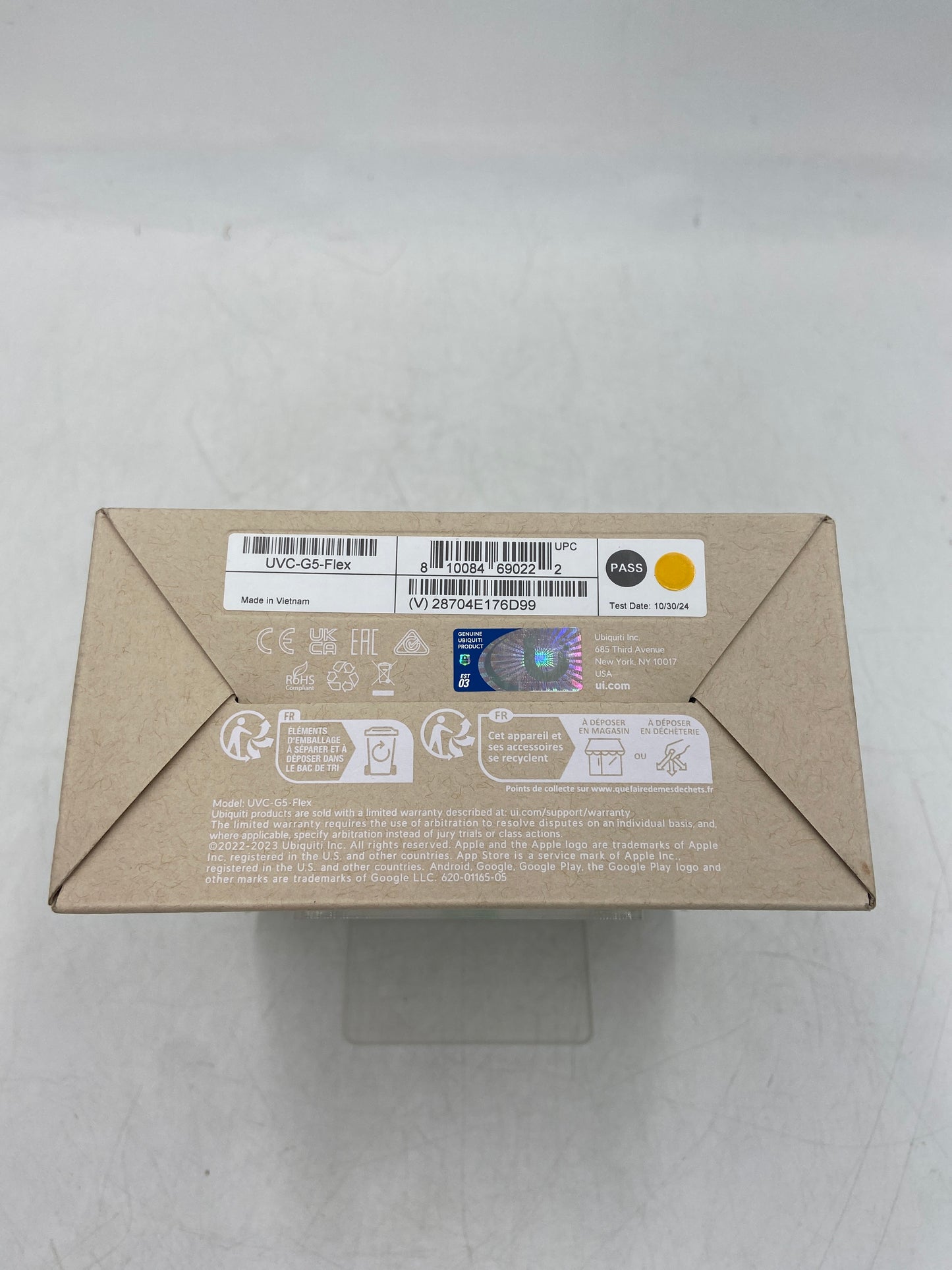 New Ubiquiti G5 Flex PoE Turret IP Camera UVC-G5-FLEX