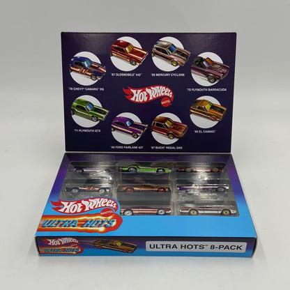 New Hot Wheels Ultra Hots 8-Pack Collector Box HFW07-0910