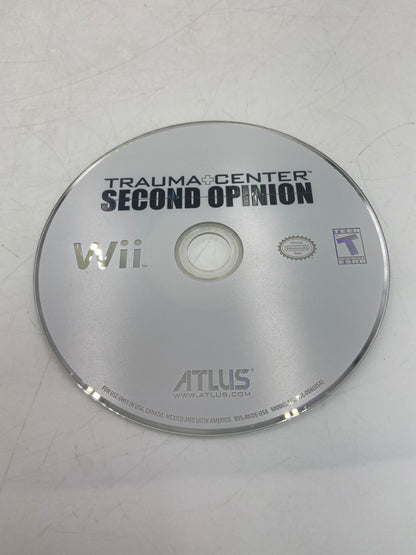 Trauma Center Second Opinion (Nintendo Wii, 2006) Video Game