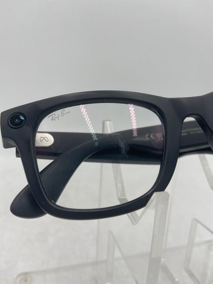 Meta Ray-Ban Gen 2 Black Transparent Lens Smart Glasses RW4012 Missing Screw