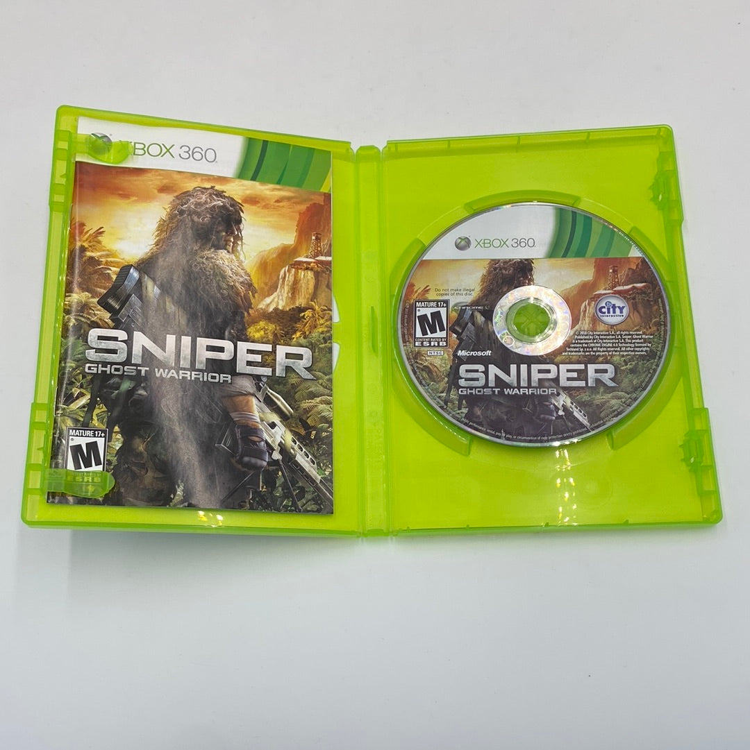 Lot of 2 Microsoft Xbox 360 Games Sniper Ghost Warrior Medal of Honor