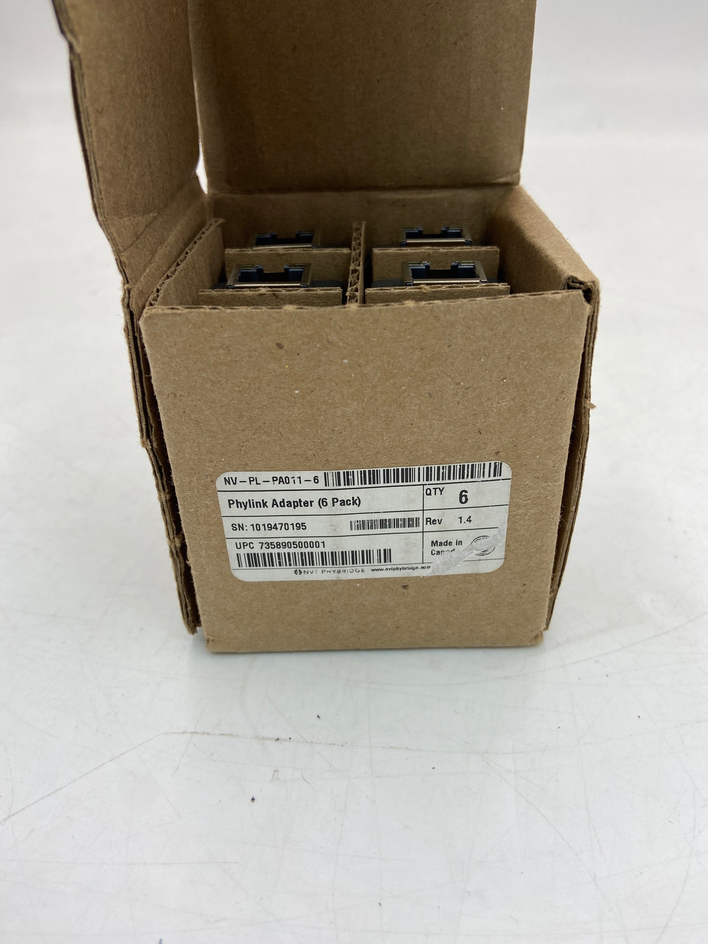 New PHYLINK ADAPTER 6 PACK LAN Media Convert PL-PA011