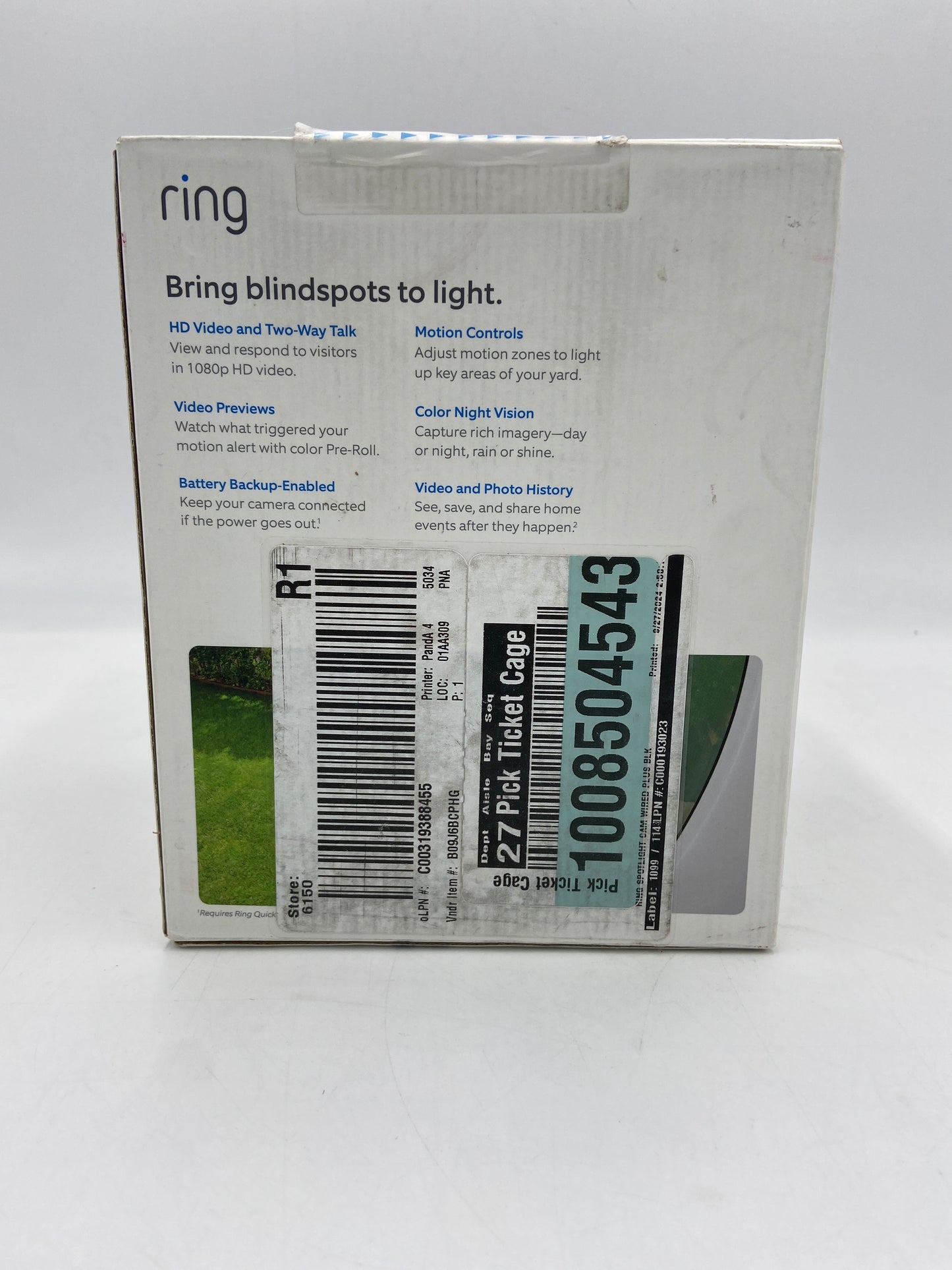 New RING SPOTLIGHT PLUS Outdoor Camera