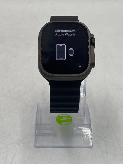 Unlocked Apple Watch Ultra 3 49MM Black Titanium Black Ocean Band MF0J4LW/A Smart Watch