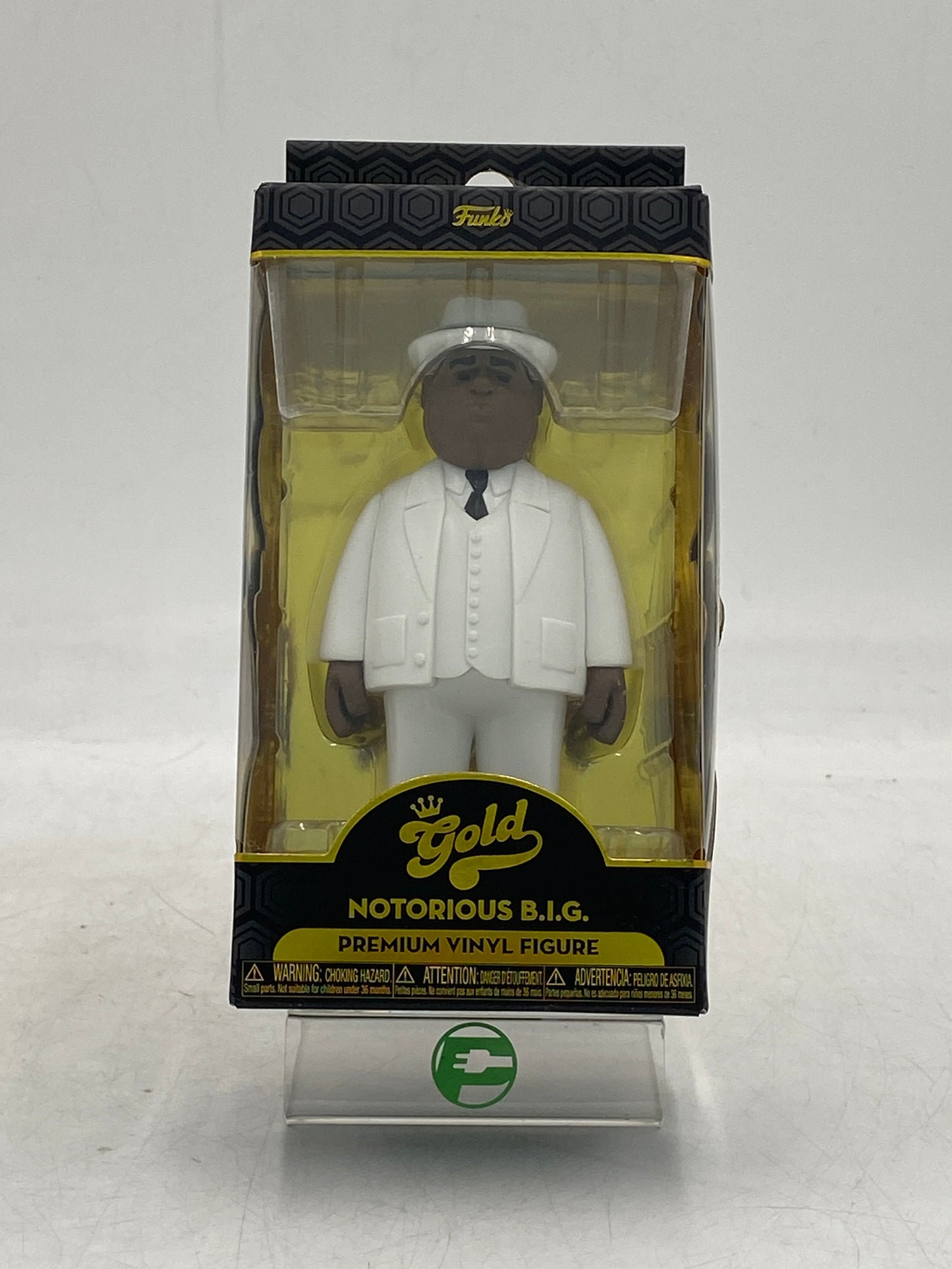 New Funko Gold - Notorious B.I.G White Suit Vinyl Action Figure DRM210603