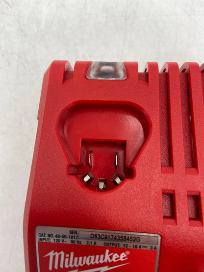 Milwaukee 48-59-1812 M12, M18 Battery Charger