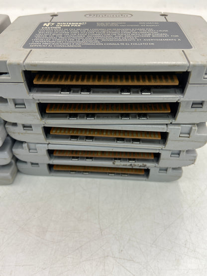 Broken Nintendo LOT OF 10 Nintendo 64 Game Cartridge Lot DAMAGED