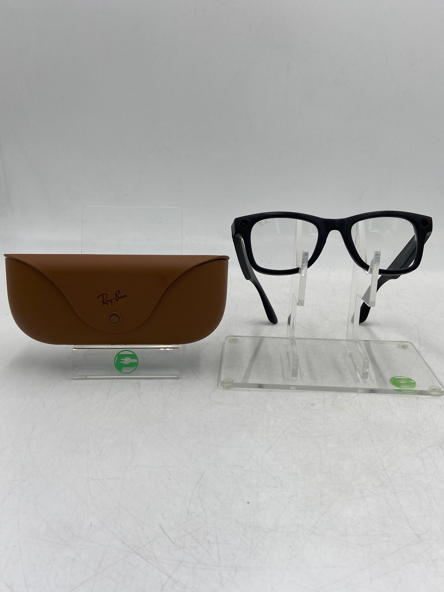 Ray-Ban Meta RW4006 Transparent Lens Matte Black Frame Smart Glasses RW4006
