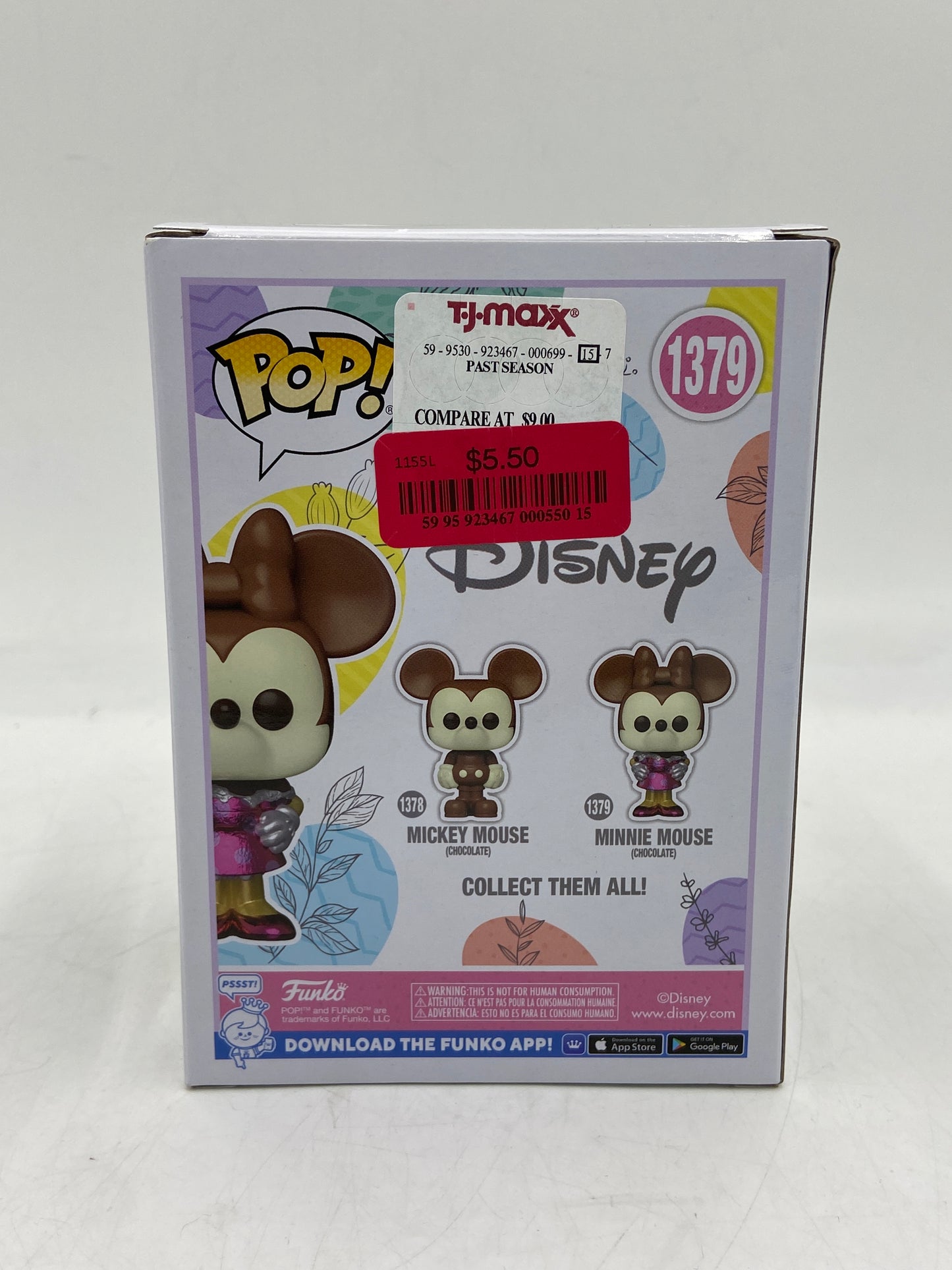 New Funko Minnie Mouse (Chocolate) Vinyl Figure 1379