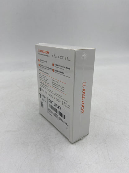 New King Lucky Clip On BlueTooth EarBuds Black Noise Canceling Wireless Open Ear