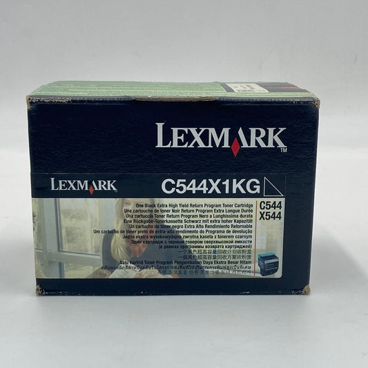 New Lexmark High Yield Toner Cartridge C544X1KG Black Ink Cartridge