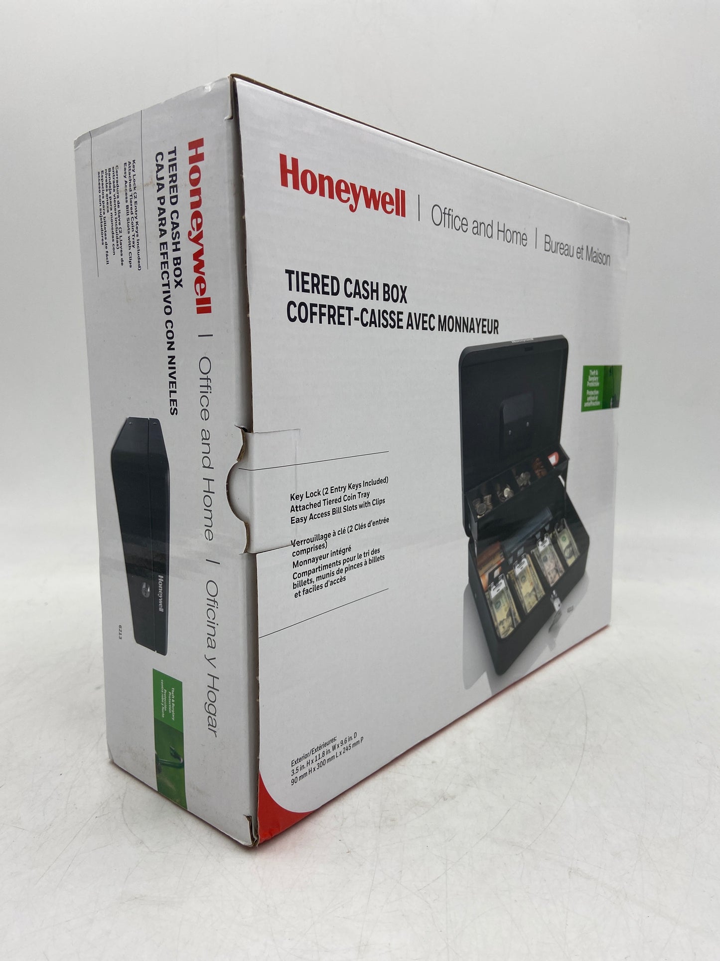 New Honeywell Tiered Cash Box Tiered Cash Box 6213