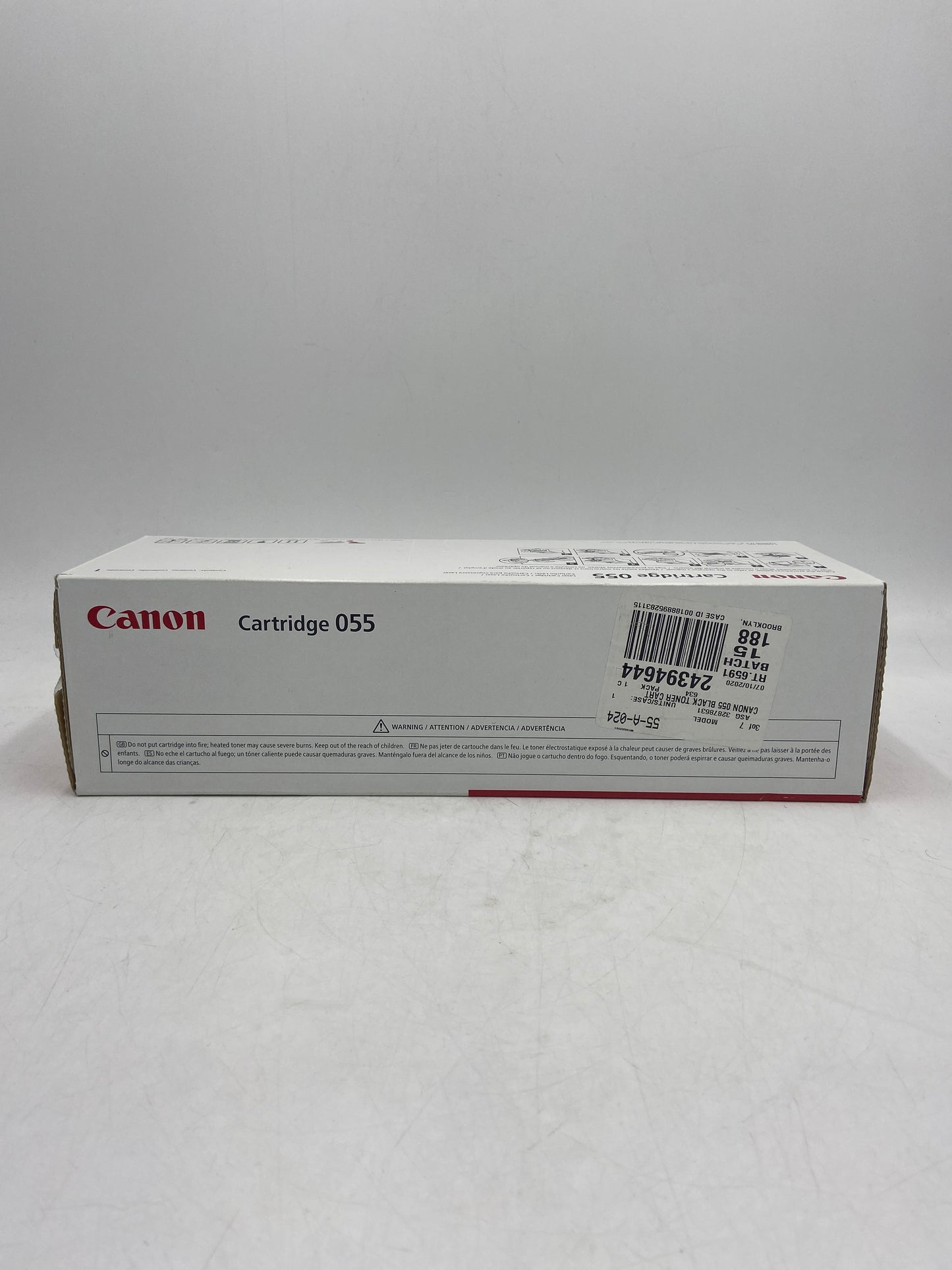 New Open Box Canon Cartridge 055 3016C001 Black High Yield Toner Cartridge
