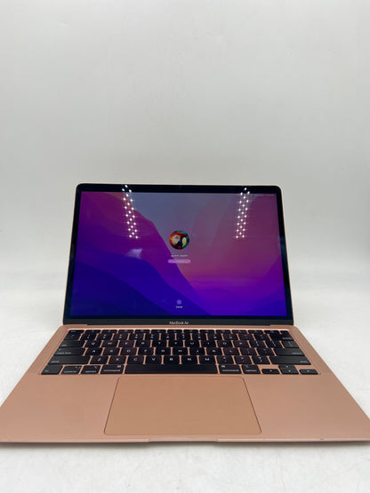 Broken 2020 Apple MacBook Air 13.3" i3 1.1GHz 8GB RAM 256GB Rose Gold A2179
