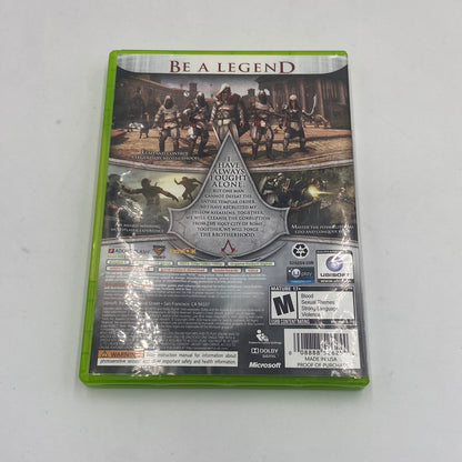 Assassin's Creed: Brotherhood (Microsoft Xbox 360, 2010)