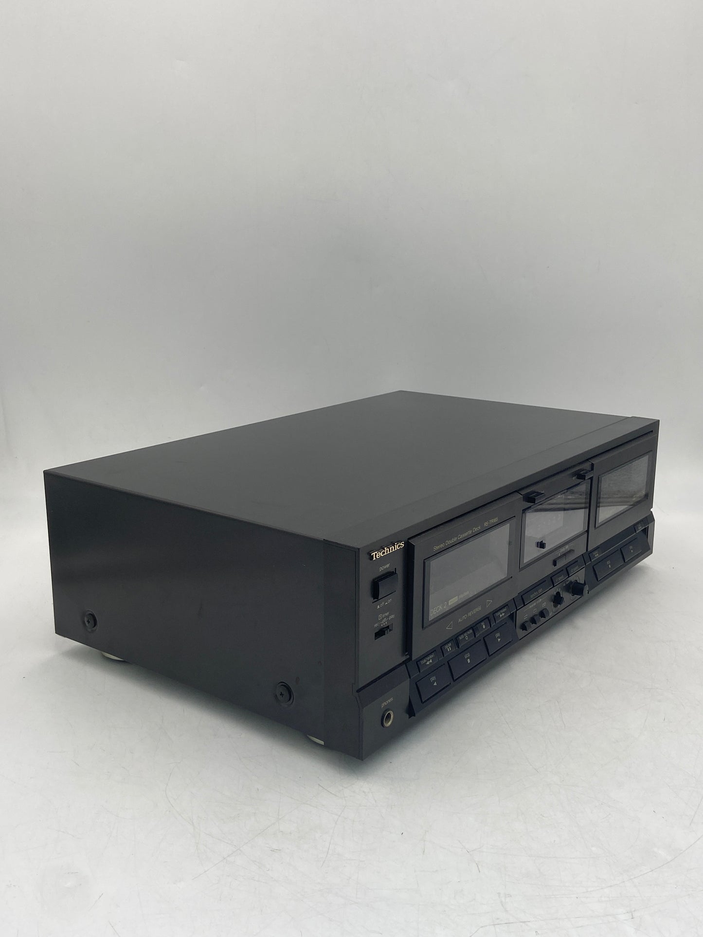 Technics Stereo Double  Cassette Deck RS-TR165