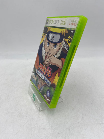 Naruto: Rise of A Ninja (Microsoft Xbox 360, 2007)