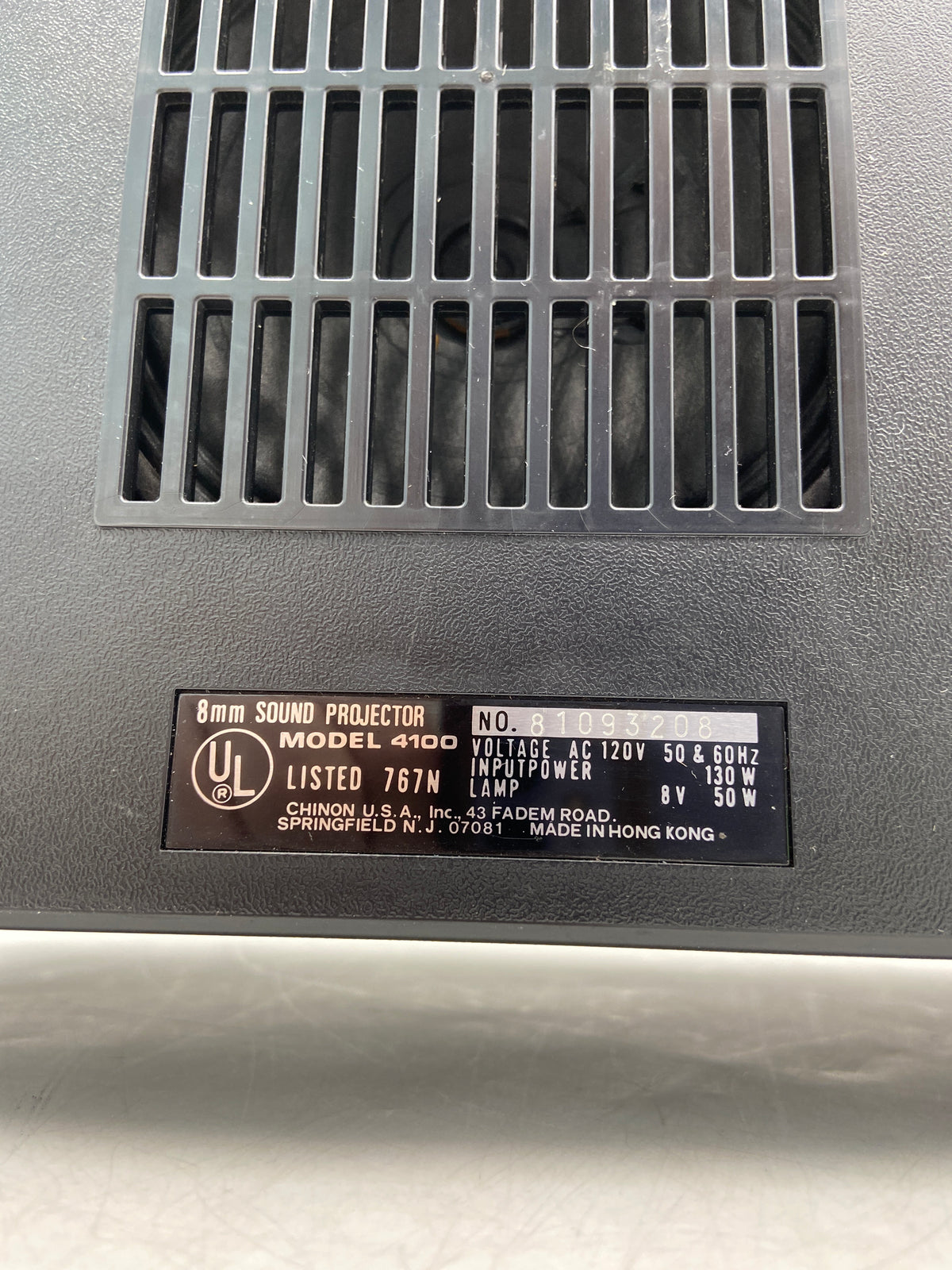 Broken Chinon Sound 4100 AC 120V Projector 4100 - READ